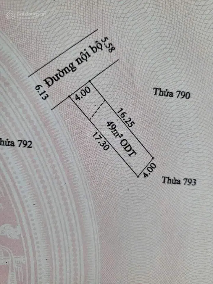 Bán đất thuận giao gần visip và aeon bình dương giá rẻ
