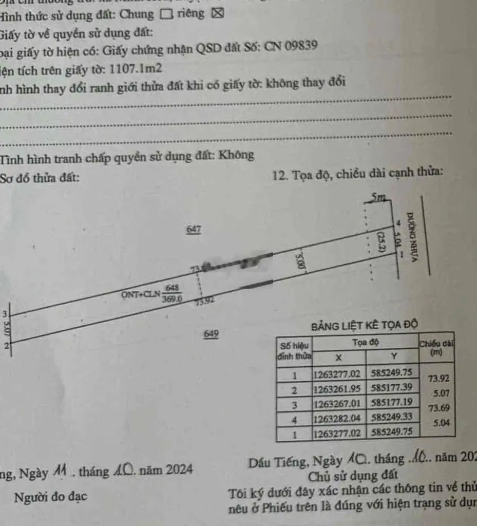 Đất đường nhựa gần 400mv giá 580tr nhanh tay ạ!