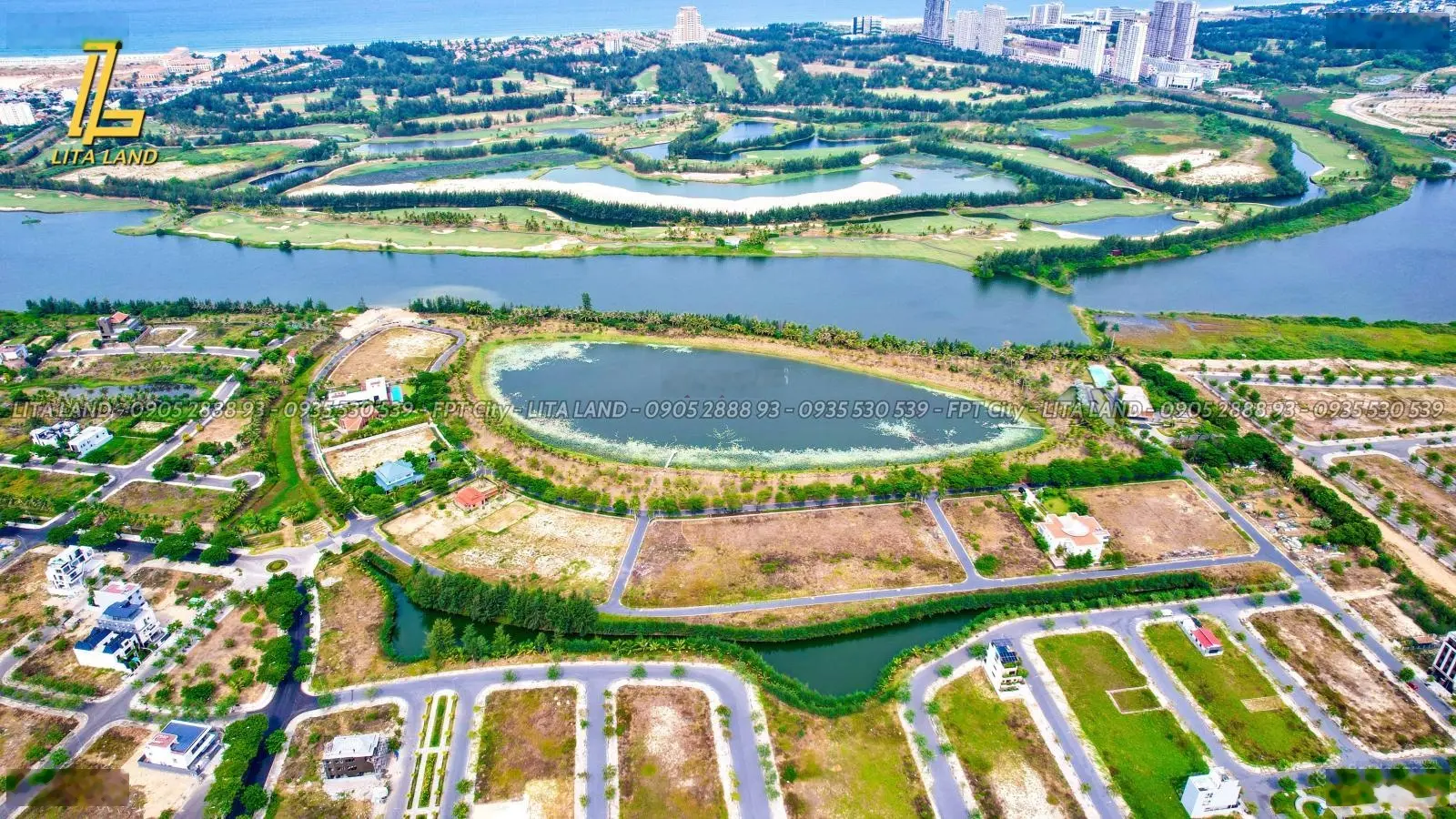 Mua đất xây nhà tại FPT City Đà Nẵng đừng bỏ qua lô đất đẹp view kênh sinh thái GIÁ ĐẦU TƯ