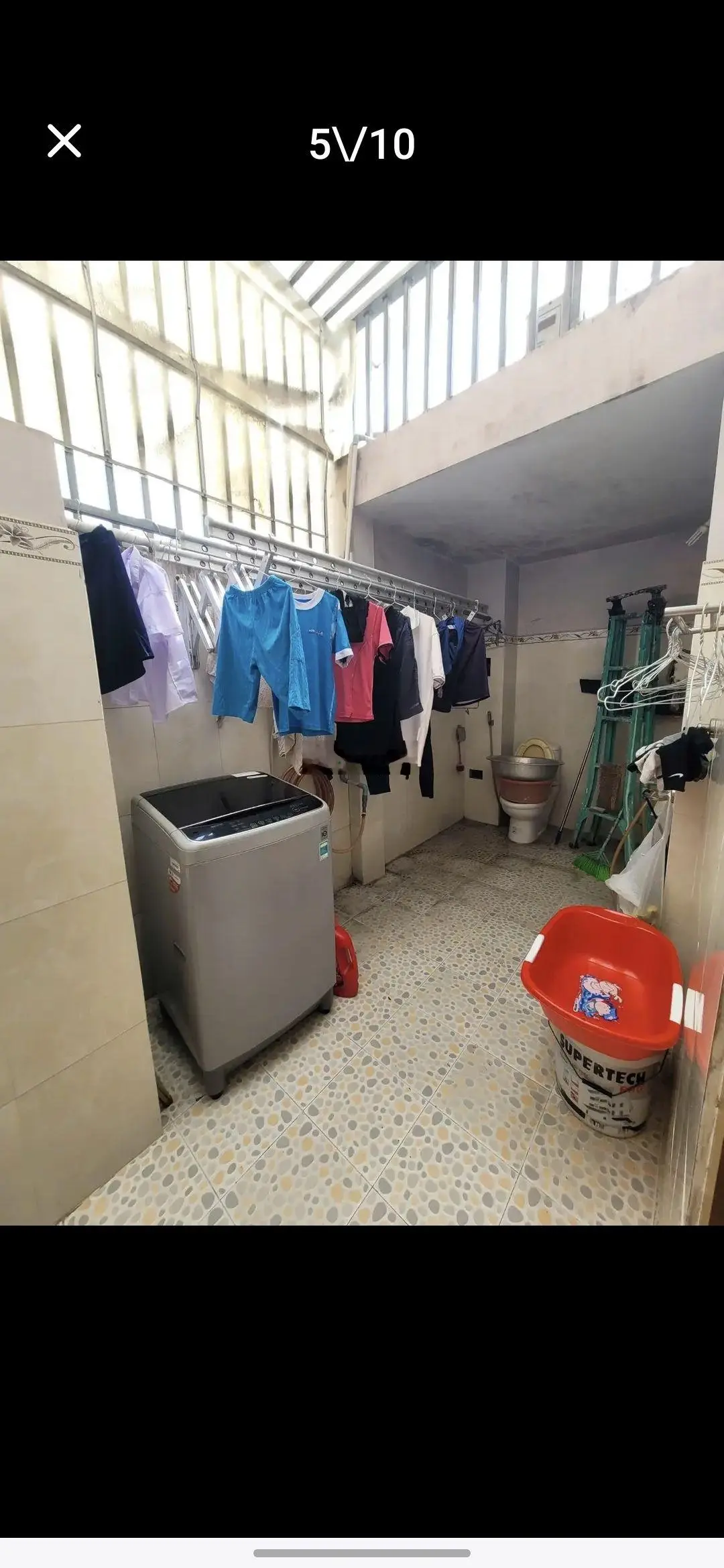 Nhà 2 lầu 1 triệt gần sân vận động Đông Hòa