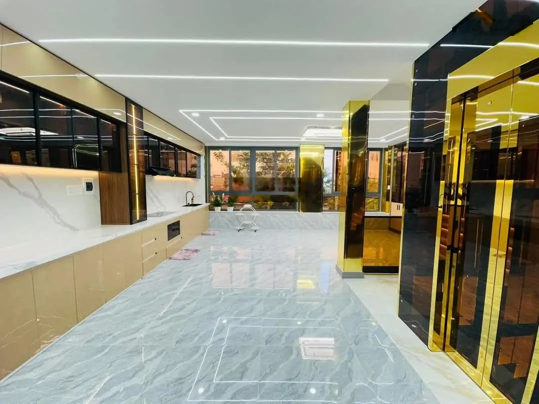 Biệt thự mặt tiền 7x15m có thang máy, nội thất full đẹp đường 12m Tân Chánh Hiệp 10, Q12