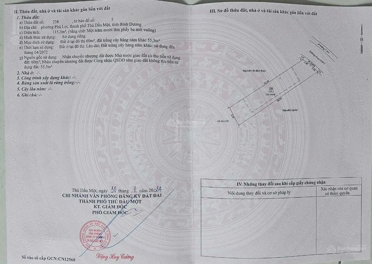 Bán nhà Phú Lợi, TDM mặt tiền đường nhựa 7m thông thoáng tổng diện tích 5x23m. full nội thất