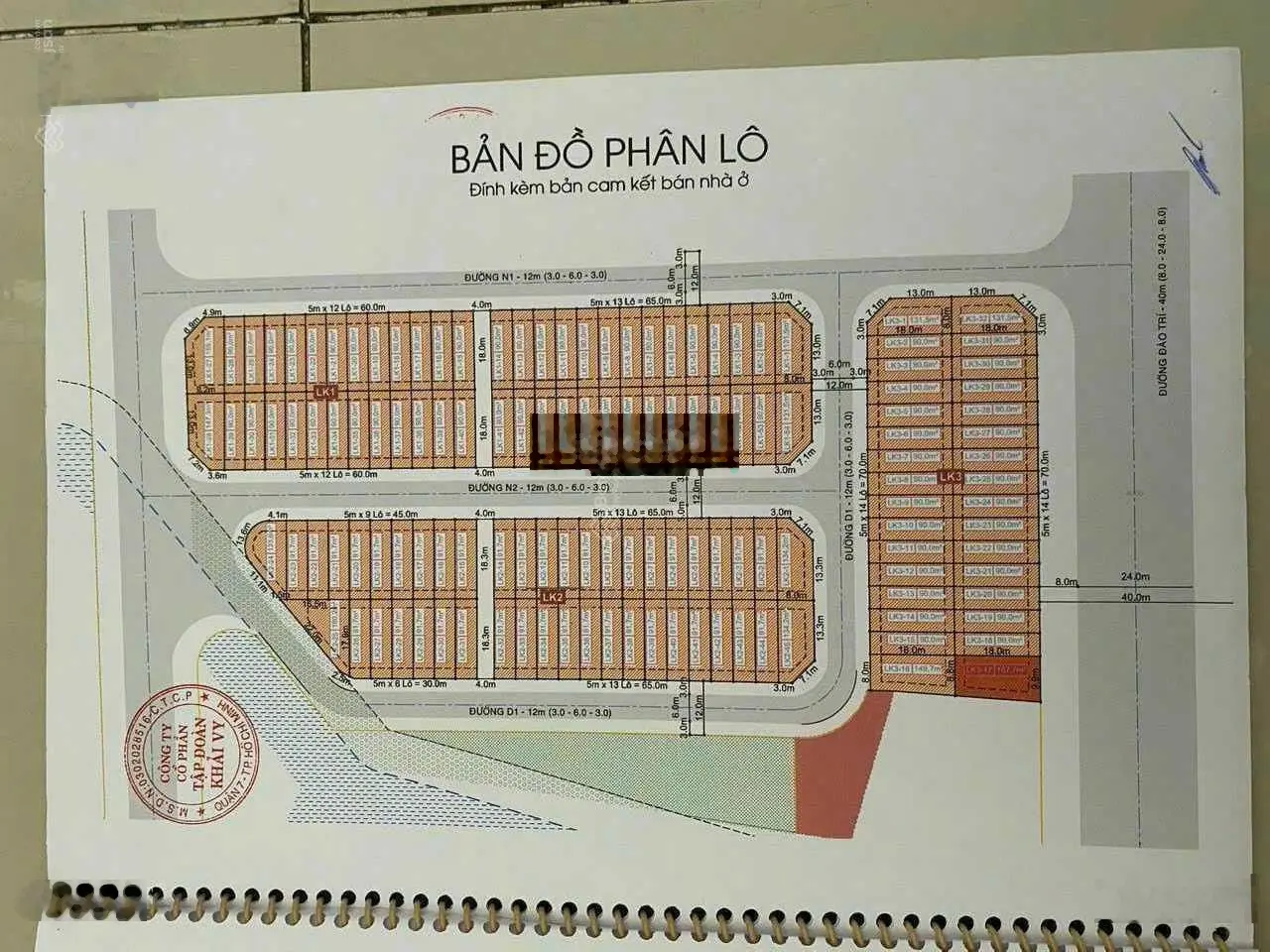 Sang nhượng lô đất MT Đào Trí, Phú Thuận, Q. 7 đường 16m, 80m2. SHR 0708 052 *** Phụng