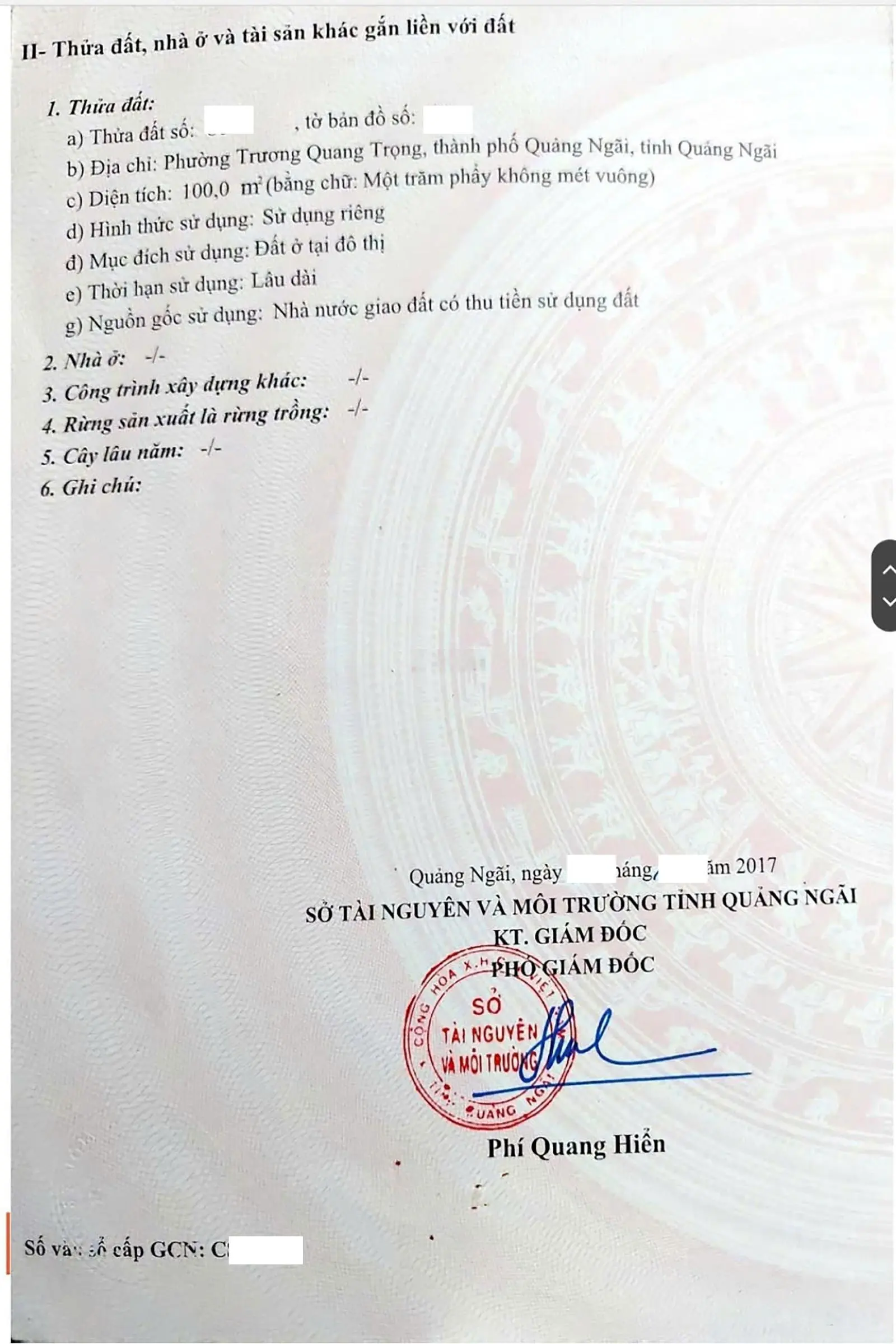 Chính chủ cần tiền bán nhà đất giá rẻ 2 mê kiên cố mặt tiền Võ Nguyên Giáp P. Trương Quang Trọng