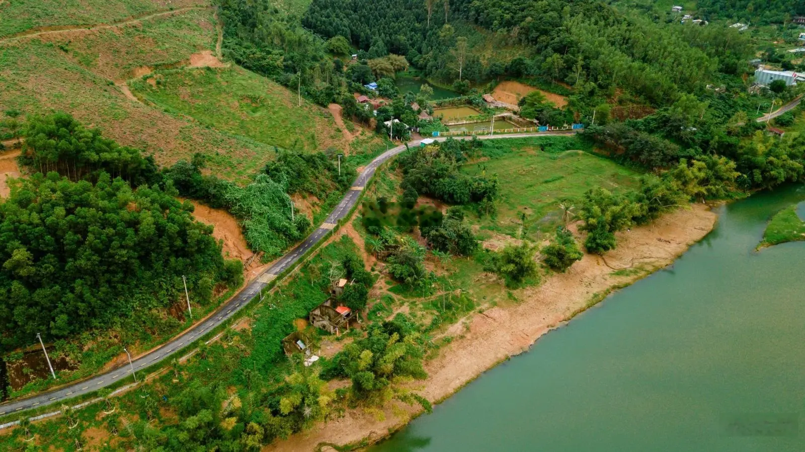 Đất vườn xã Hòa Bắc 12.586m2 có 300m2 đất ở view sông Cu Đê