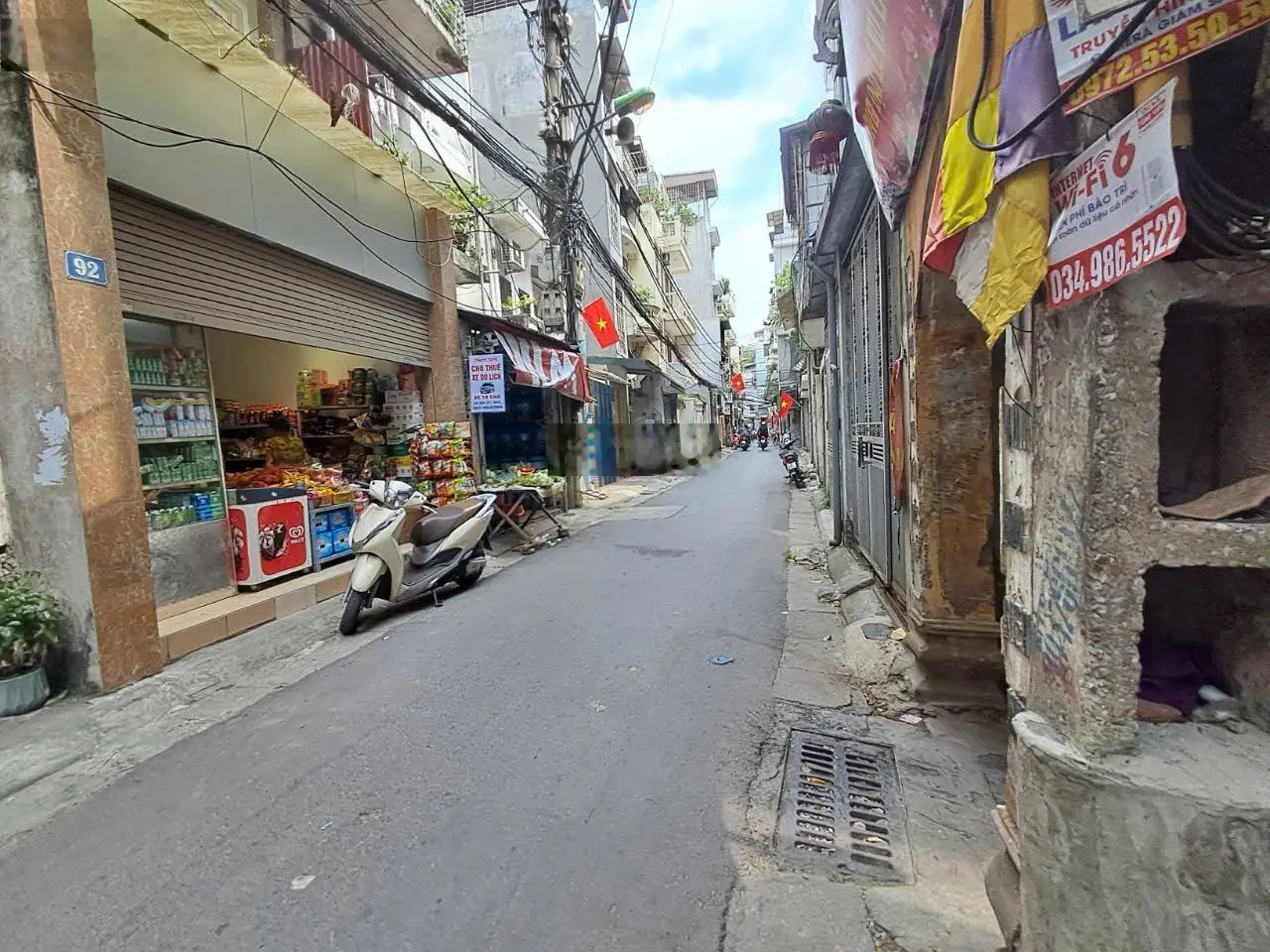 11.5 tỷ-76m2-kinh doanh- ô tô-vỉa hè-thang máy-tô hoàng-bạch mai-hbt