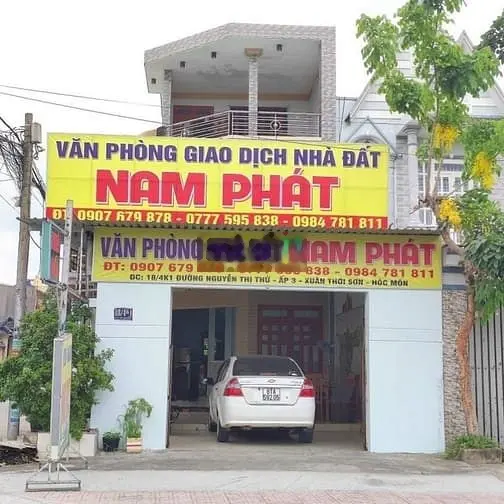 💥 Đất THỔ CƯ- 5 X 26m KDC xã Bà Điểm đường 12m thông Phan Văn Hớn