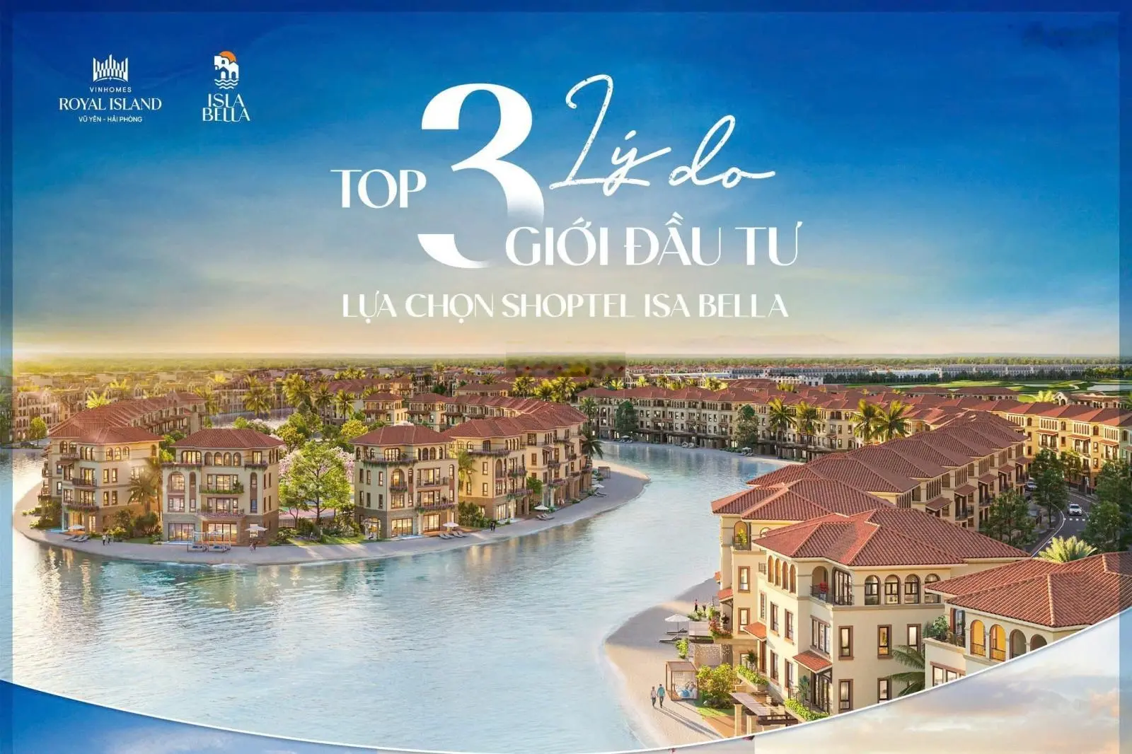 Shophouse ĐẸP NHẤT đảo Vũ Yên, phân khu Isla Bella, Vinhomes Royal Island