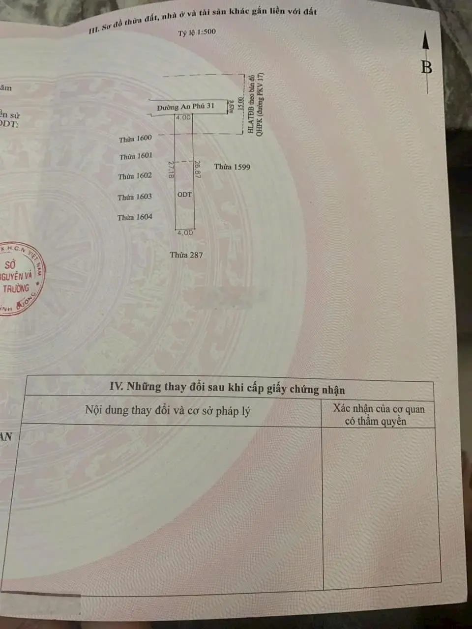 Đất An Phú 31 giáp Visip. Đường Chu Văn An