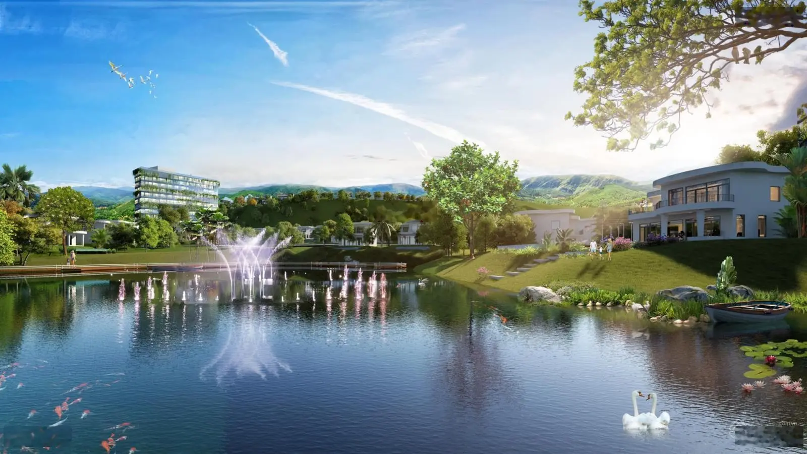 Bán biệt thự đơn lập 310m2,view suối 8 tỷ full phí tại Ivory Villas Hoà Bình