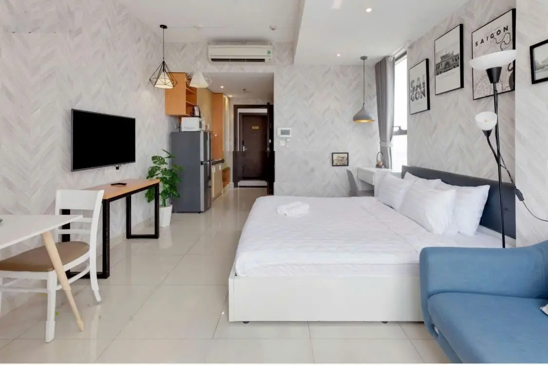 Bán gấp offictel River Gate; lầu cao view sông; full nội thất đẹp; giá 2.05 tỷ; LH: 0972 443 ***