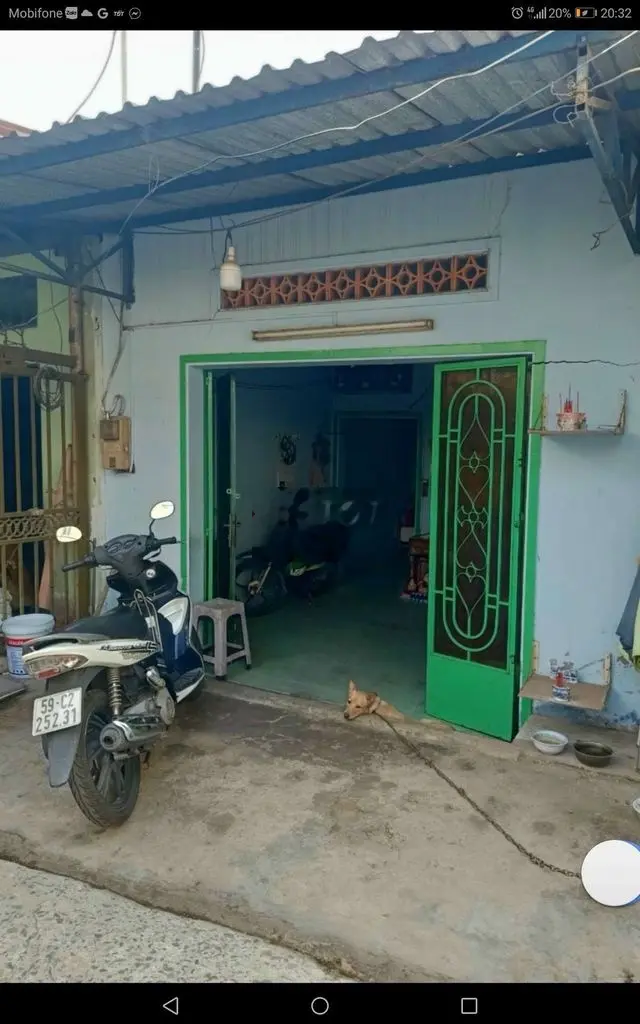 BÁN NHÀ 75m2 SHR K QUI HOẠCH K LỘ GIỚI HẺM 2 PHẠM HỮU LẦU CŨ TIỆN XD