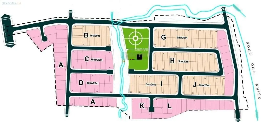 Bán nhanh nền biệt thự lô A, DT 230m2 dự án Đông Dương, Phú Hữu, Quận 9, giá 32 tr/m2