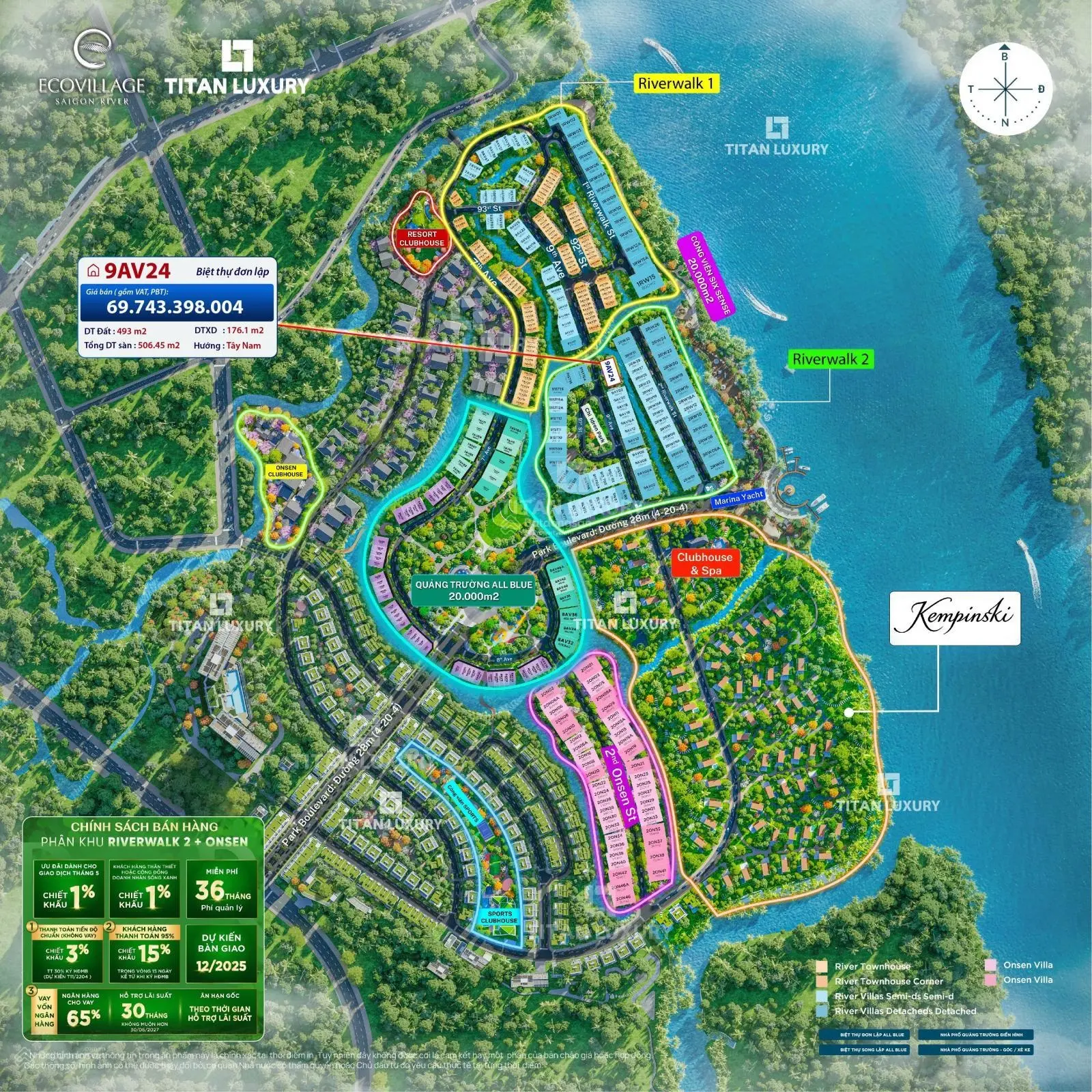 Đẳng cấp nhất Eco Village Saigon River - duy nhất 1 căn biệt thự tứ lập. Lh ngay: 0949 396 ***