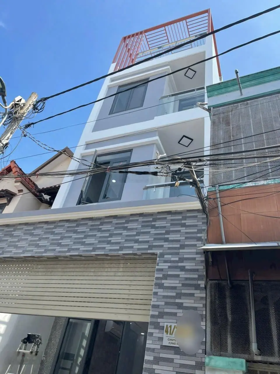 Bán nhà mới đẹp 3,5 tầng - P. Phú Mỹ - Quận 7, DT 4x15.5m, giá: 7,75 tỷ