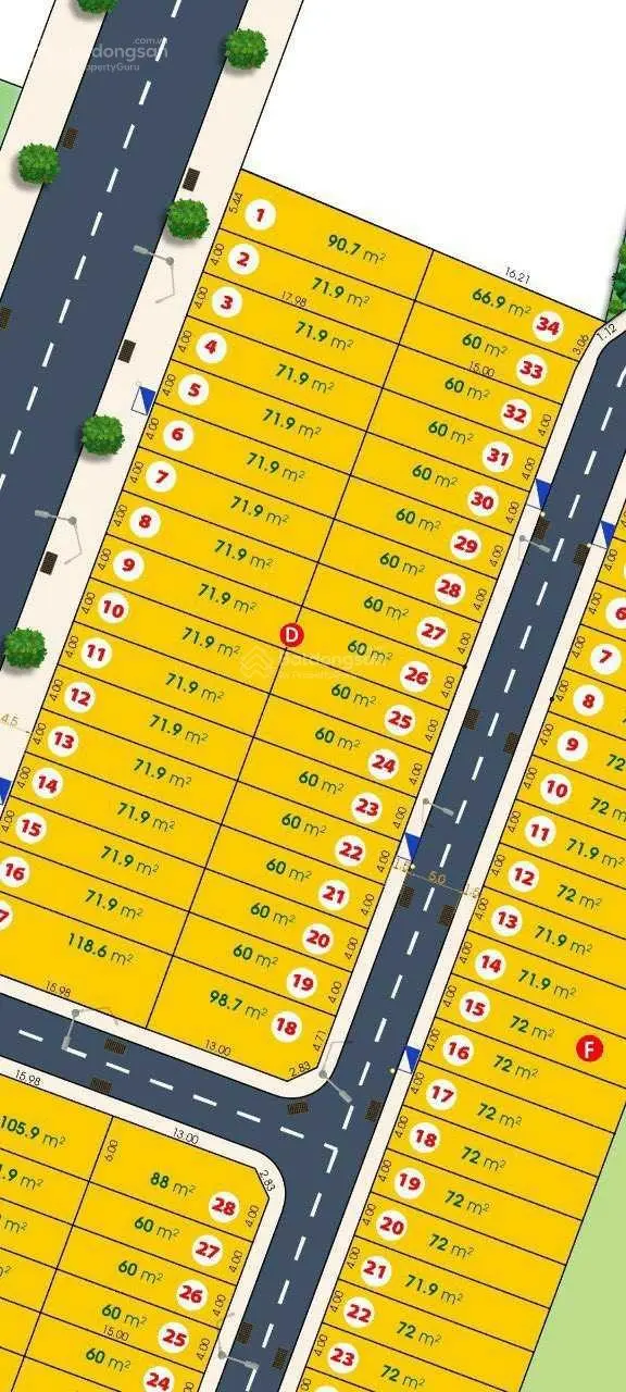Chủ cần bán đất 55/48 Tây Lân BTĐ A, Bình Tân DT 4*15m, 4*13m giá: 2.75 tỷ khu dân cư đường nhựa 8m