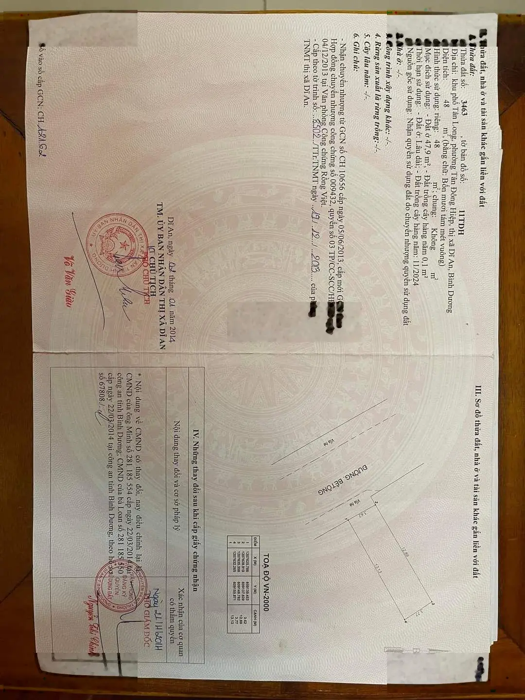 Bán nhà riêng giá 2,35 tỷ VND tại Dĩ An, Bình Dương, 48m2