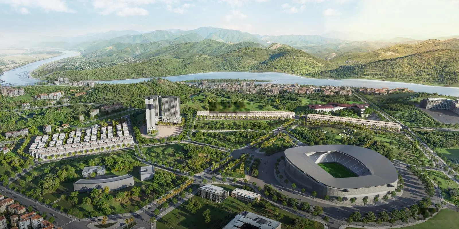 Bán biệt thự, liền kề Dragon Complex trung tâm TP Lào Cai, giá tốt chỉ từ 650t 120m2 MT 6,5m oto KD