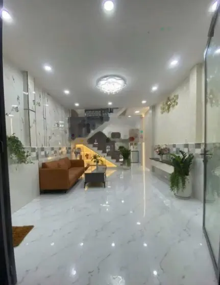 Nhà xây dựng mới 1 trệt 1 lầu DT 37m2 sổ hồng ,full thổ cư, công chứng liền, NH vay 80%, CCG 1%HH
