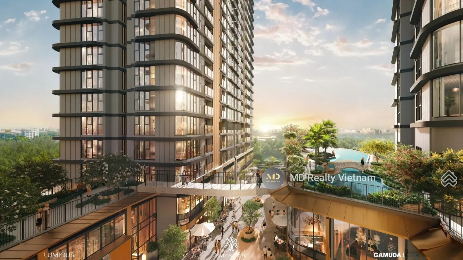 Cần bán căn hộ Eaton Park 2 phòng ngủ 71m2