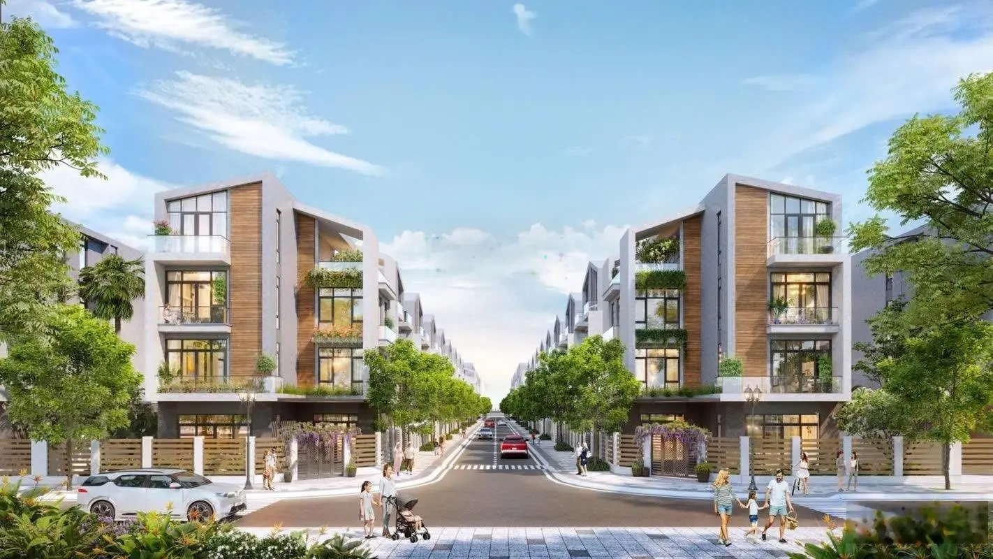 Bán nhà liền kề đằng cấp tại The Crown - Vinhomes OCP 3, giá chỉ 7,8 tỷ vnd, diện tích 54m2