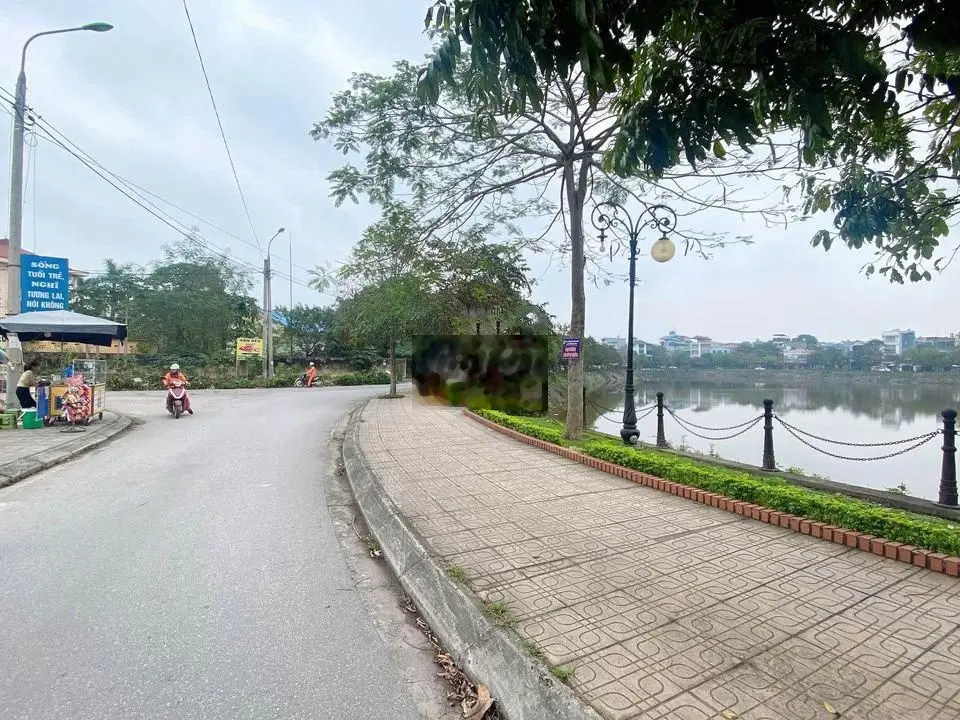 Chính chủ bán đất thổ cư 2 mặt tiền view hồ hoàng ngân-tp.thái nguyên