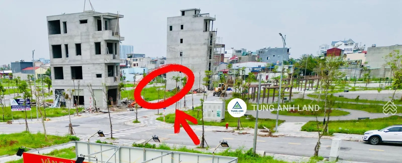 View công viên, hàng hiếm. Lô đất 60m2, TĐC 9,2ha Thành Tô