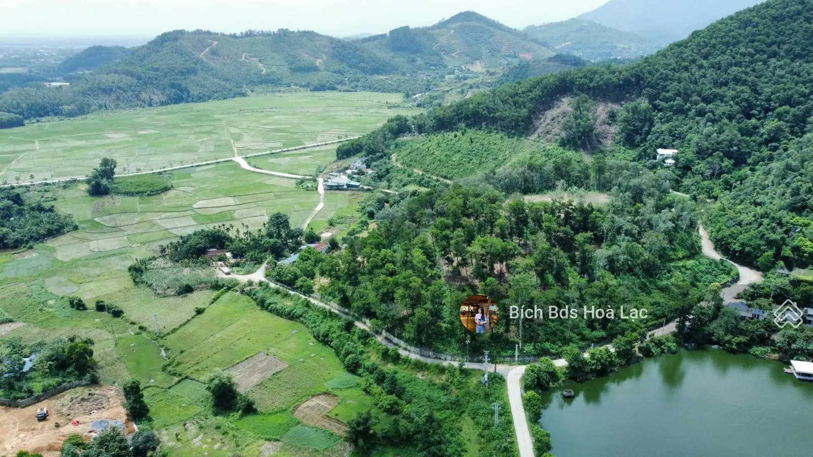 Duy nhất 23.000m2 mặt hồ Ngọc Linh Tiến Xuân, Thạch Thất. Giá nét nhất. LH 0929 638 ***