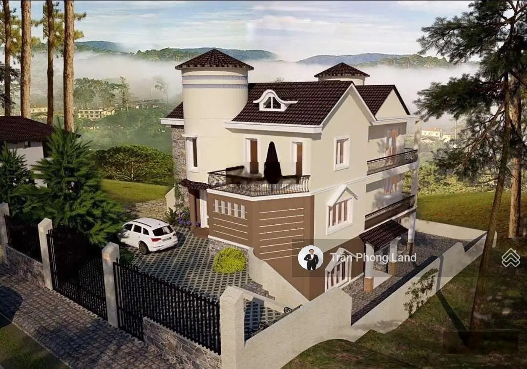 Chính chủ gửi bán căn villa mặt tiền 23 Yên Thế, P10, TP. Đà Lạt, 16.2x18.7m, 0908140491