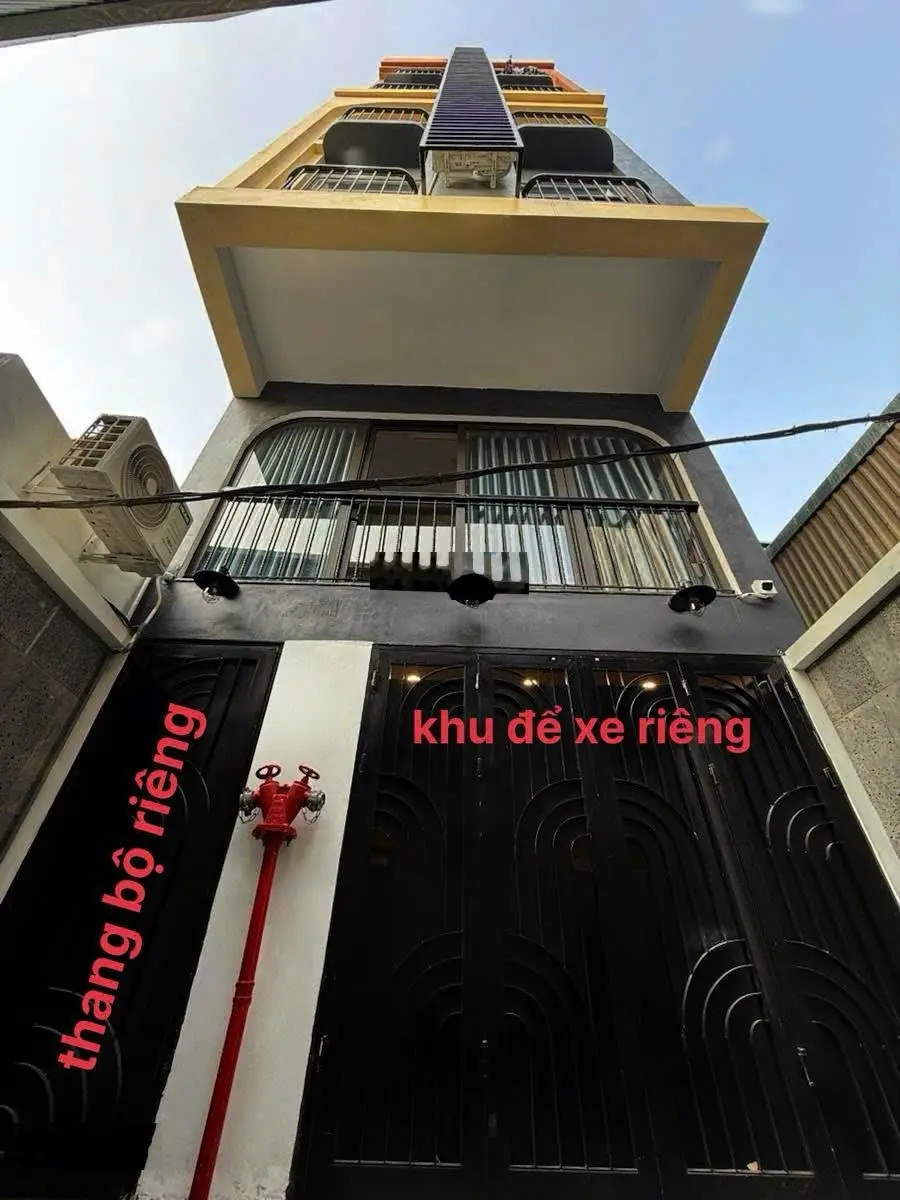 Không còn lo vấn đề cháy nổ khi mua toà CHDV Vũ Tông Phan, 70m2*7T, 21 phòng KK, dòng tiền ~ 7%/năm