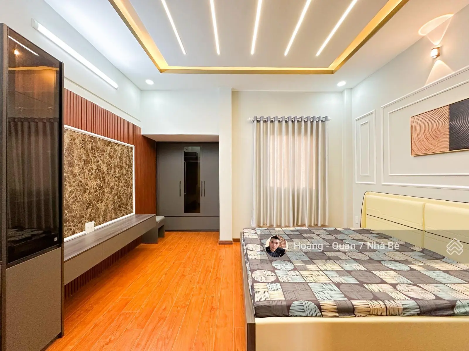 Nhà cách mặt tiền đường Dương Cát Lợi 20m - DT 4.2x14m 1 trệt 2 lầu ST - 4PN 3WC - cách Quận 7 200m