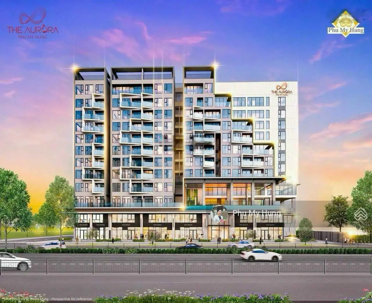 Duy nhất Shop thương mại The Aurora mặt tiền NLB mới nhất Phú Mỹ Hưng, vay 0 lãi suất, LTT dài hạn