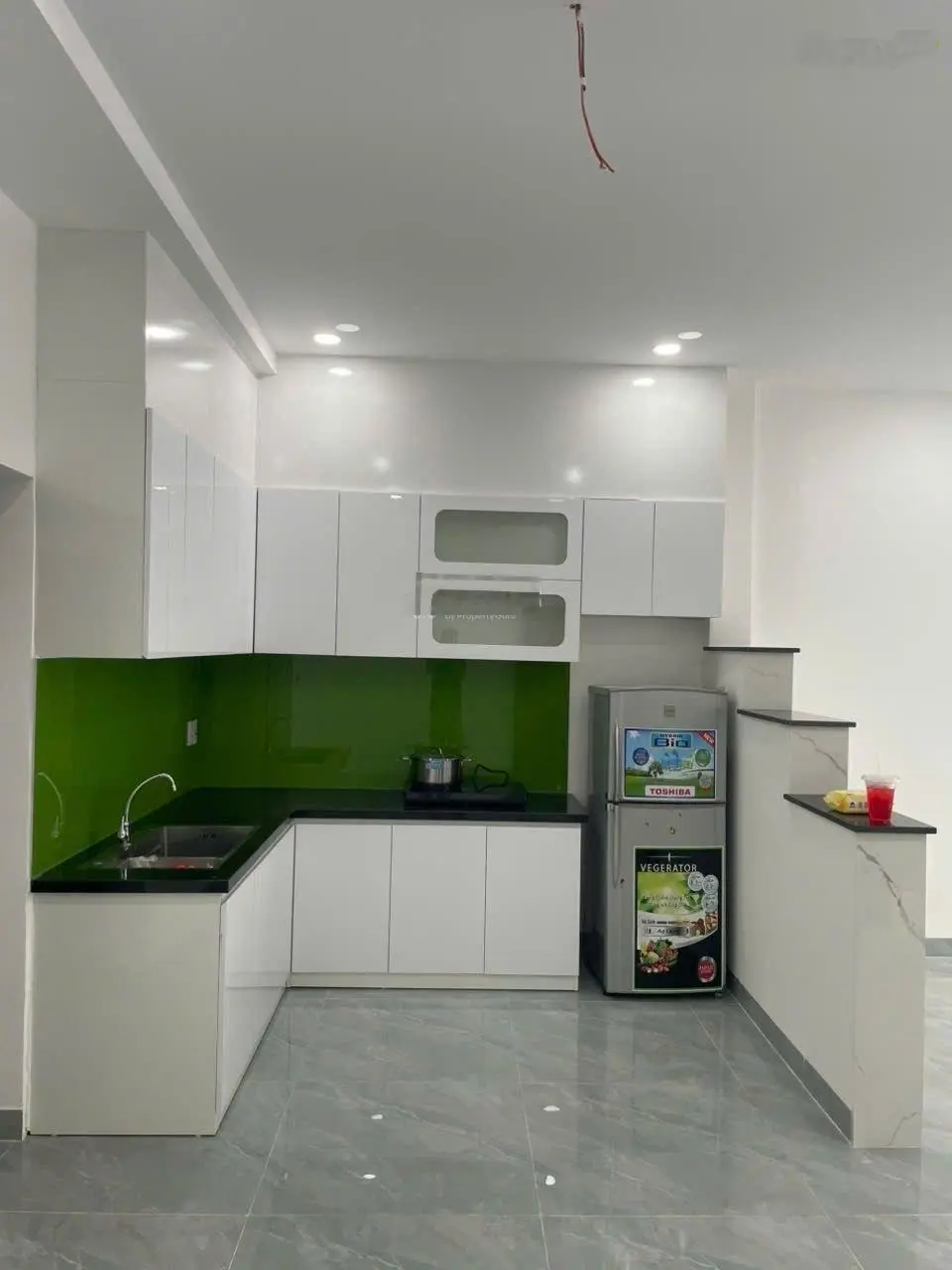 Mặt tiền rộng 6m, đường Tôn Đức Thắng 20m, DT 96 m2 nhà 1 trệt 1 lửng tại Hòn Rớ 1, Phước Đồng, NT