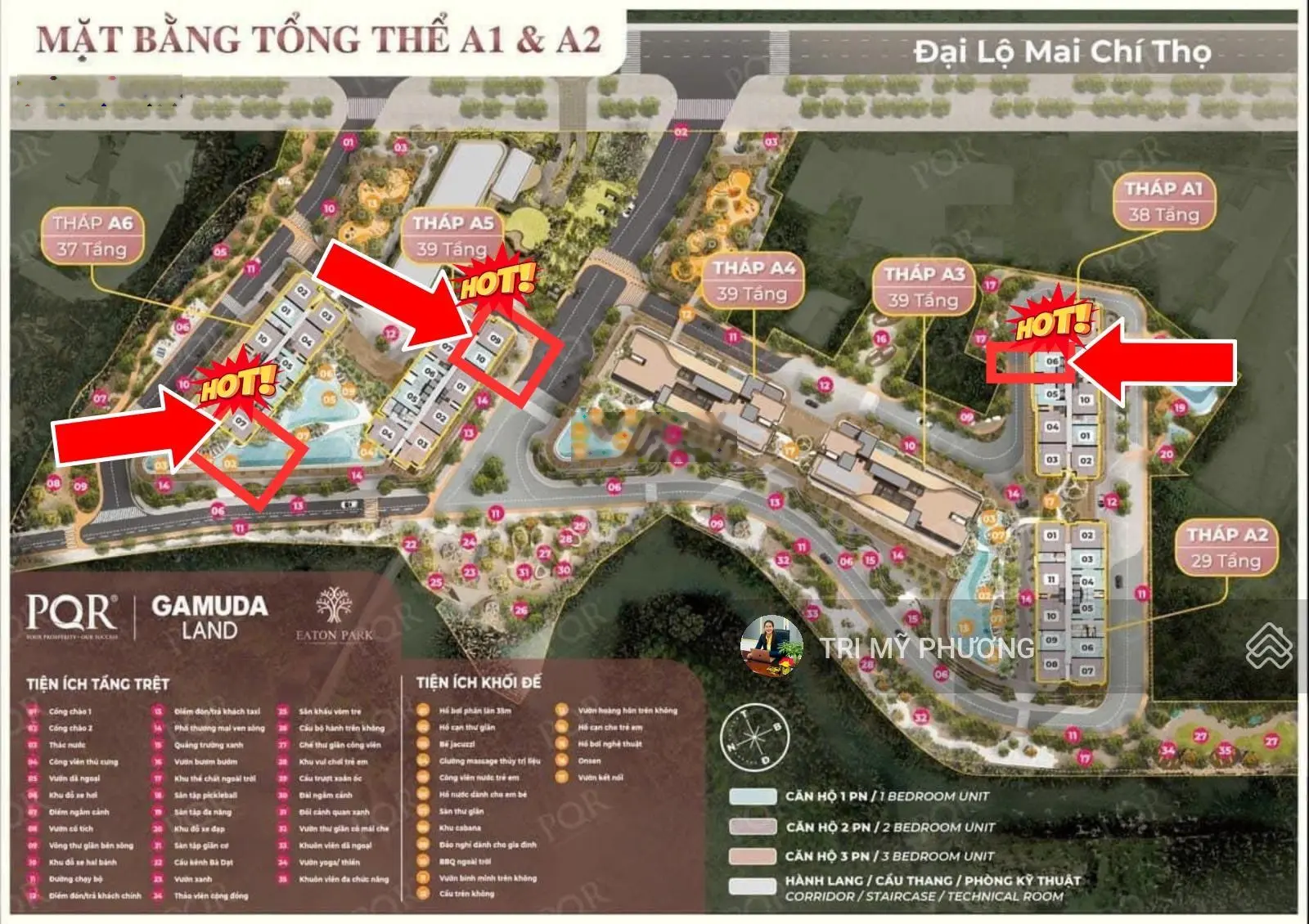 Chủ nhà Eaton Park, tháp A5, căn 1PN - bán gấp nhà đi Mỹ, giá tốt chốt ngay, đã có HĐMB, 0938386009