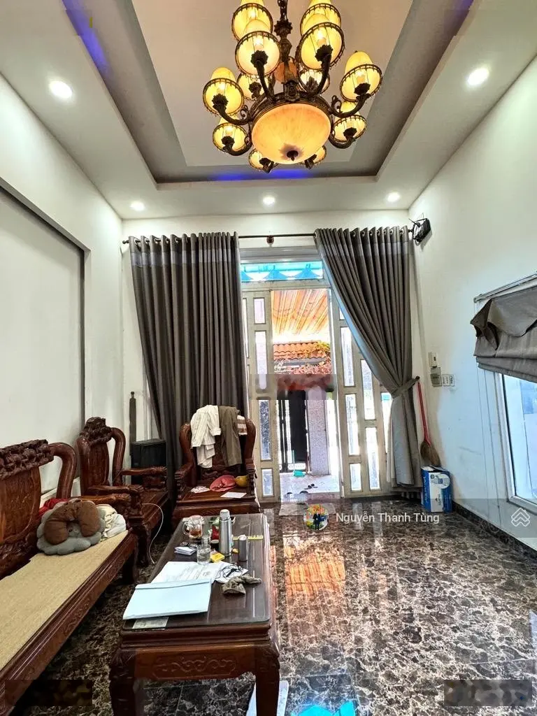 Bán nhà biệt thự mặt tiền đường Thạnh Lộc Quận 12 - 104m2 (6.6x16), 3 tầng, gần Ngã Tư Ga