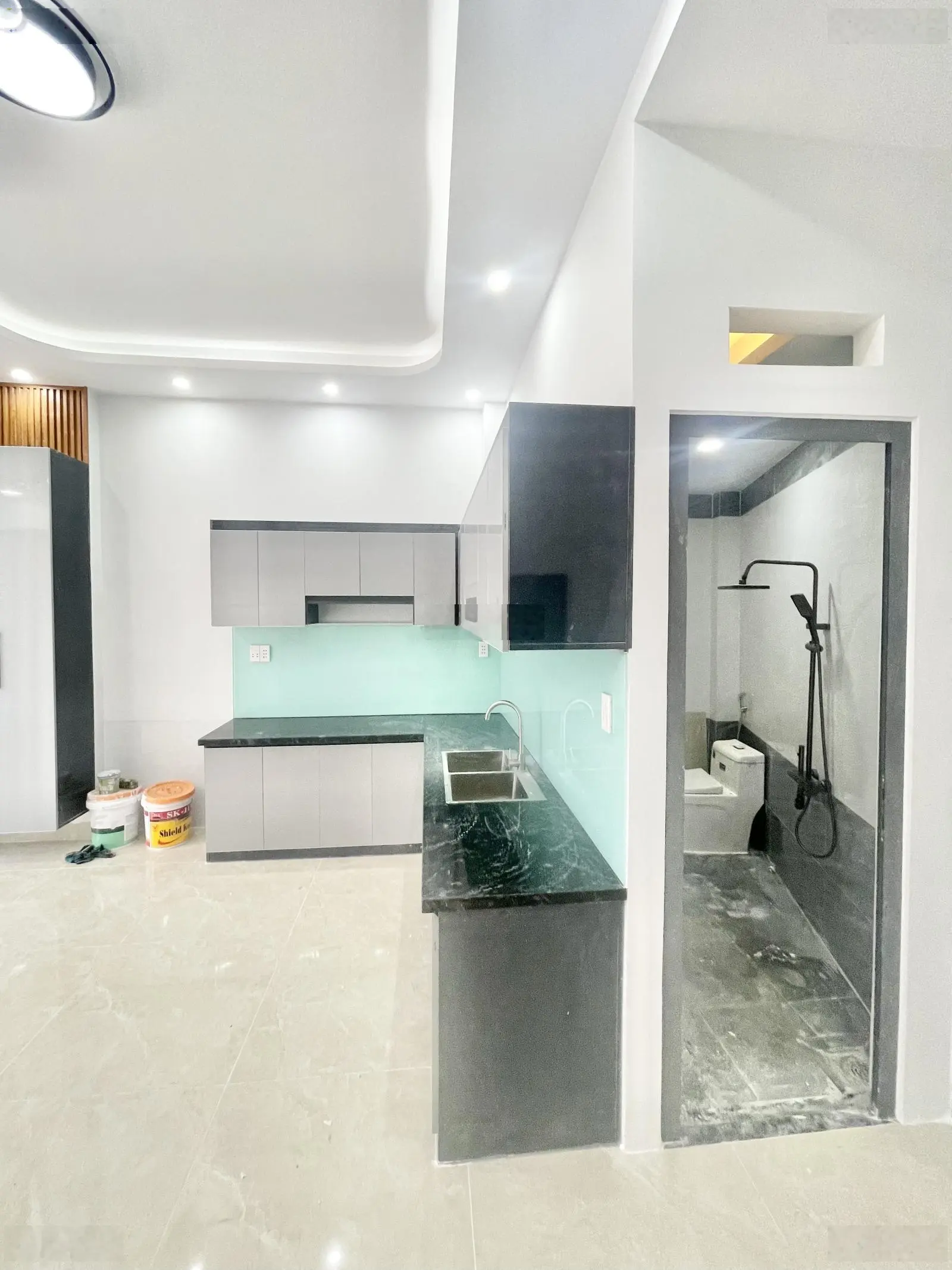 Cần bán nhà 2 lầu mới hoàn thiện gần ngã tư mồi DT67M giá 3,4 tỷ