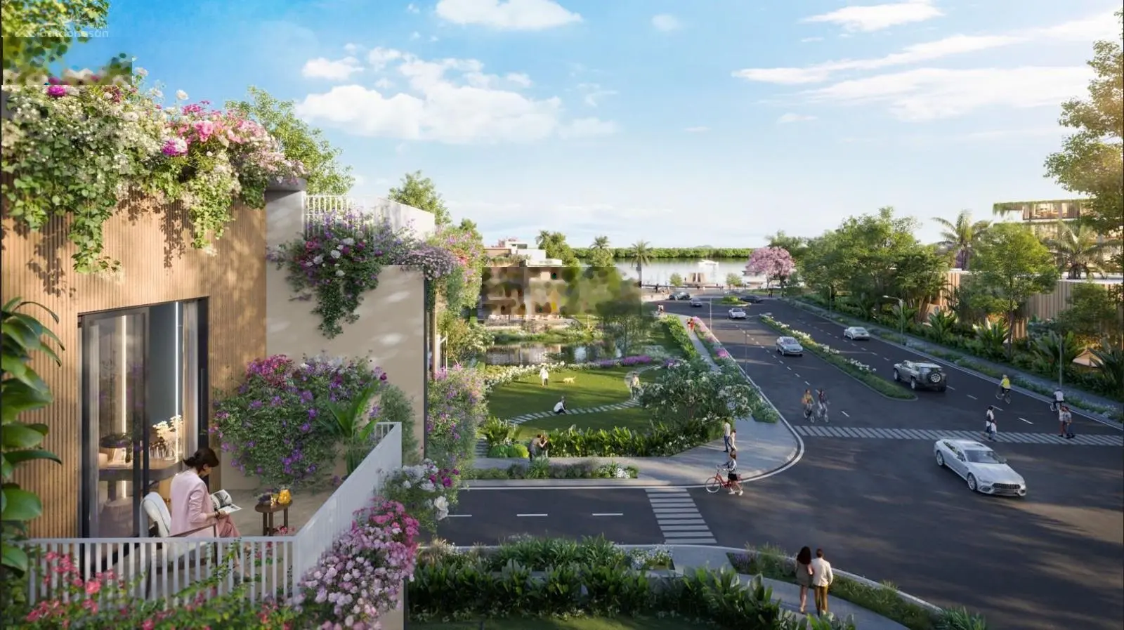 Siêu phẩm Song lập River Walk 2-Khu Compound trong Compound-cuối cùng còn sót lại tại Eco Village