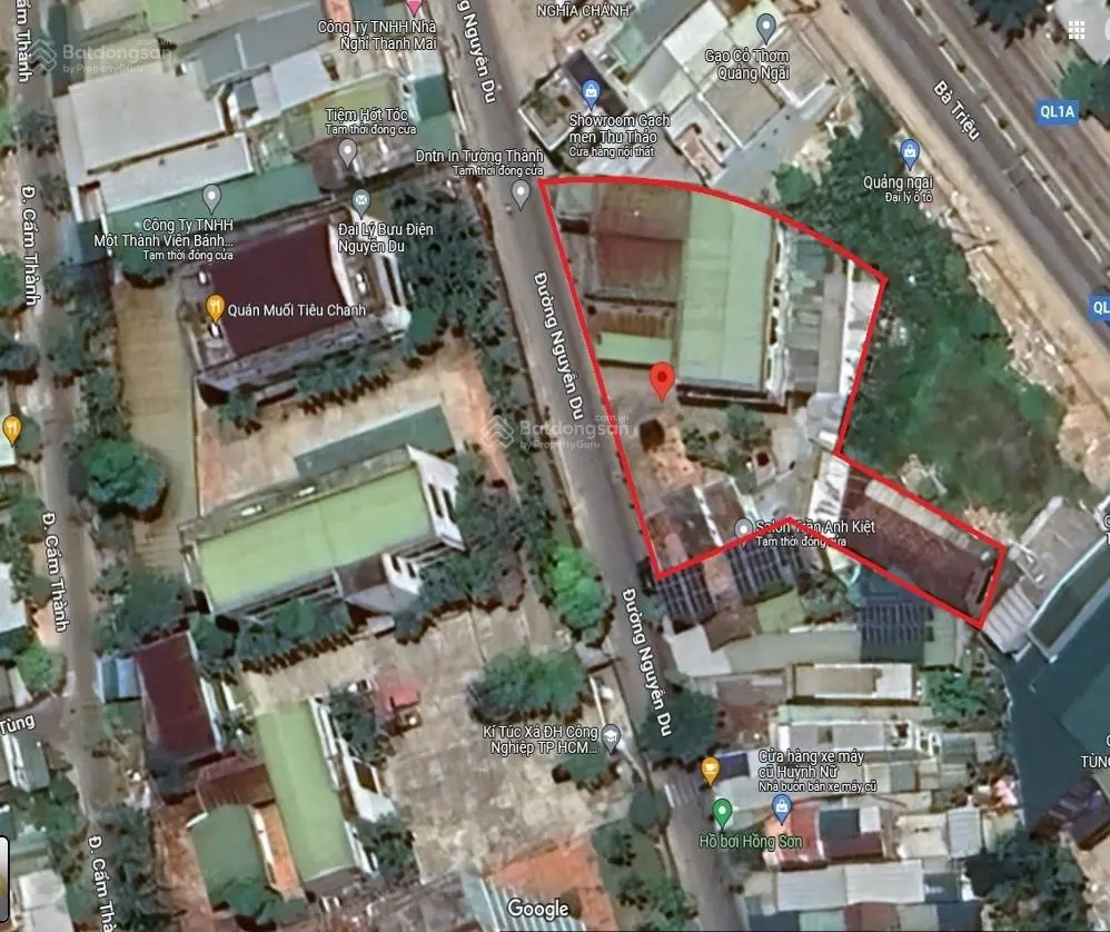 Nhà bán tại đường Nguyễn Du, P.Nghĩa Chánh, Tp.Quảng Ngãi, Tỉnh Quảng Ngãi