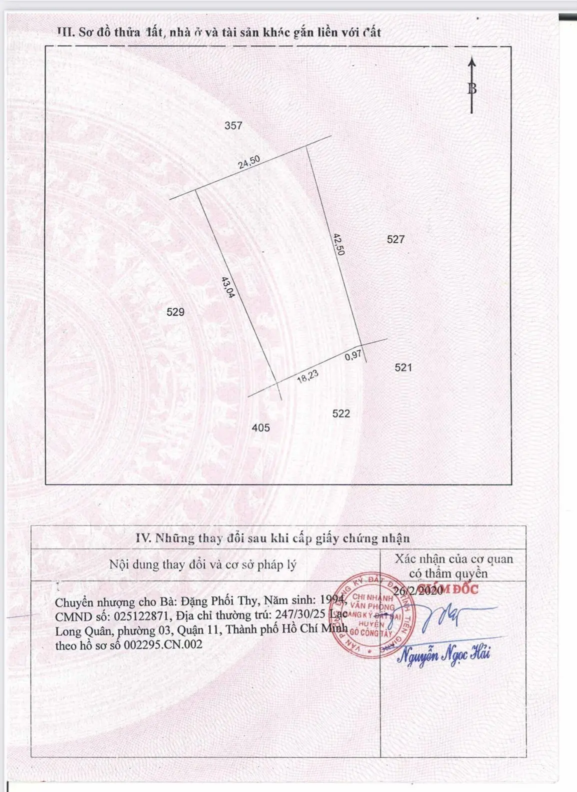 Bán gấp lô đất full thổ cư xã Đồng Sơn, huyện Gò Công Tây, tỉnh Tiền Giang