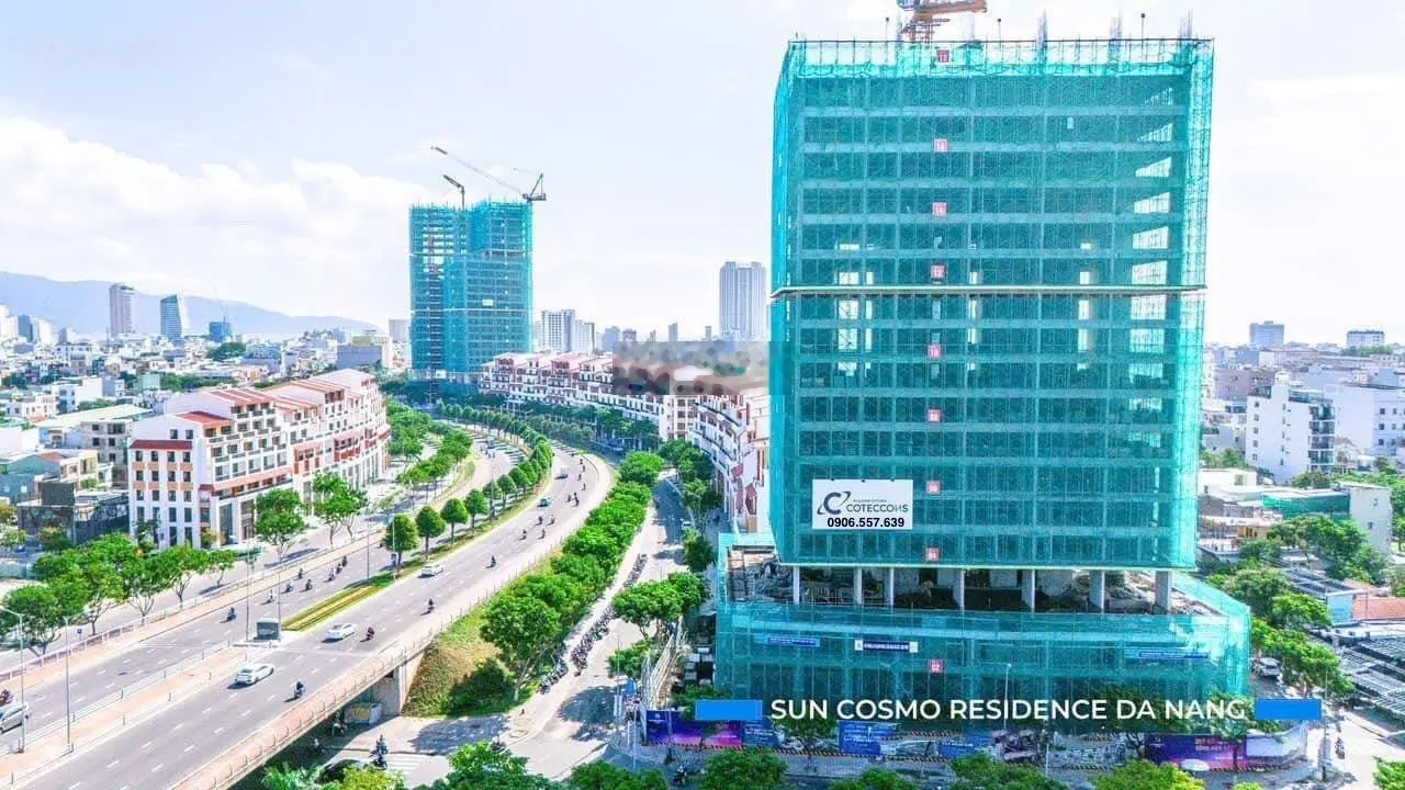 Bán nhà phố liền kề 6 tầng 19 tỷ đầu đường Nguyễn Văn Thoại trung tâm TP Đà Nẵng, biển Mỹ Khê