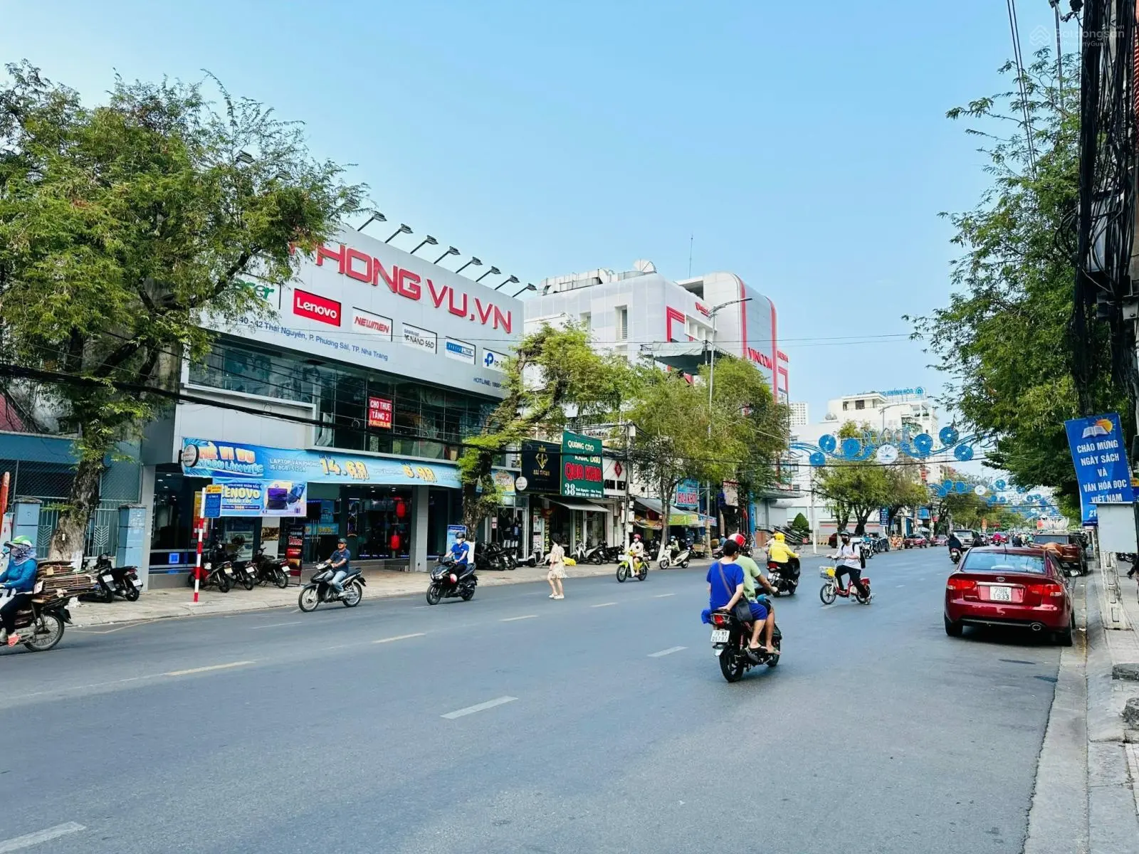 Nhà góc 2 mặt tiền trung tâm phố Thái Nguyên - Nha Trang Khánh Hoà cạnh trung tâm thương mại Vincom