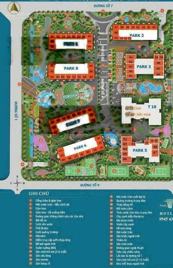 Rẻ nhất Times City căn góc 3 PN view nhạc nước, 110m có slot ô tô, giá hơn 9 tỷ