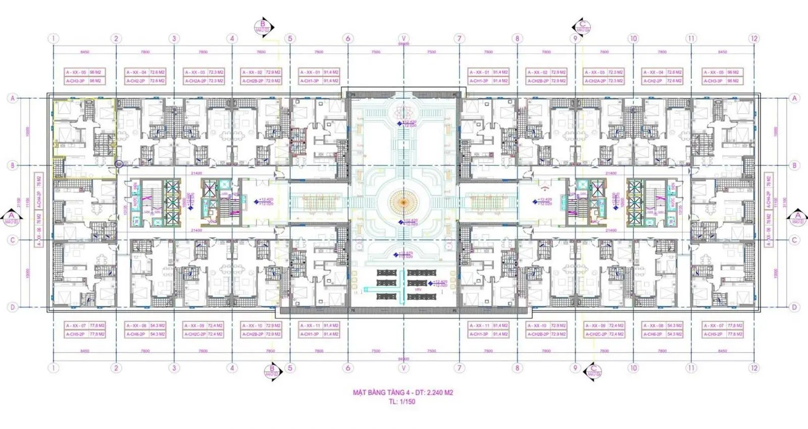 Quỹ hàng ngoại giao dự án The Charm giá 5xtr/m2