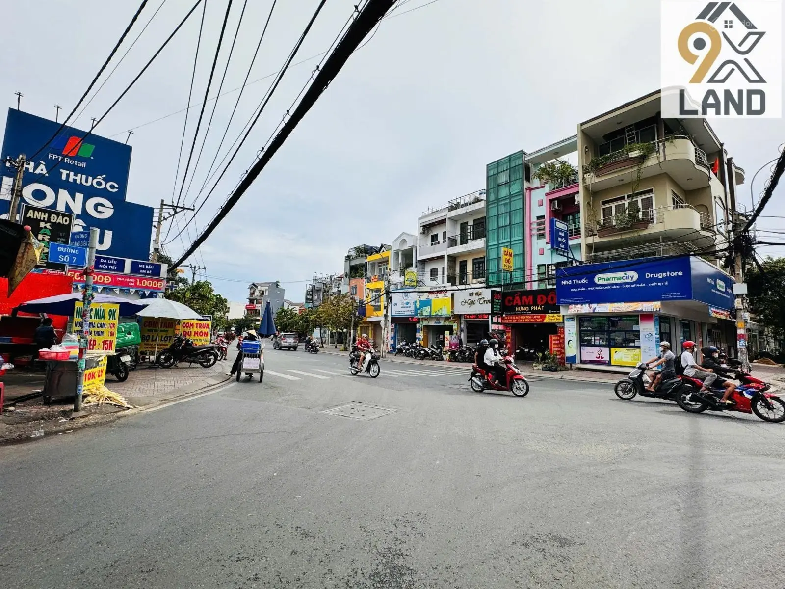Bán gấp nhà 3 tầng - xây kiên cố - gần hoàng diệu 2 - đường 7m - khu dân cư an ninh - sổ hồng riêng