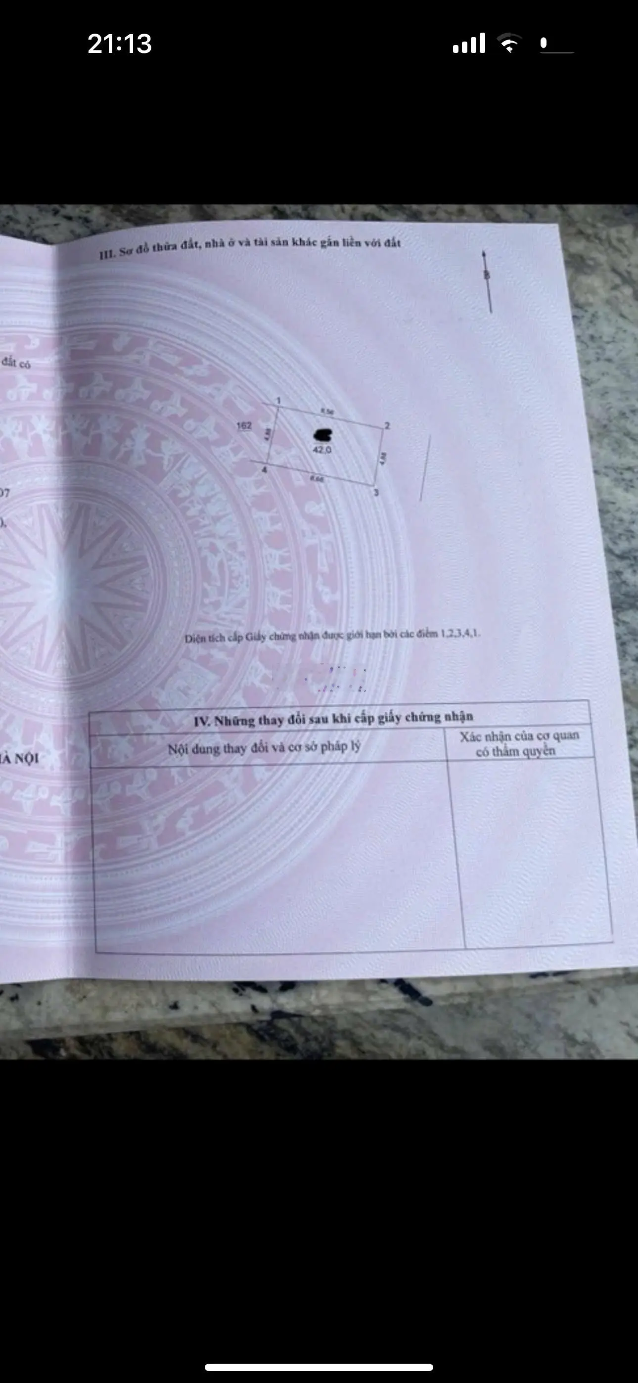 Bán nhanh 42m2 Trung Thôn - Xã Đông Hội. MT 4.8m, đường 4m, cách 200m ra Vin Cổ Loa.