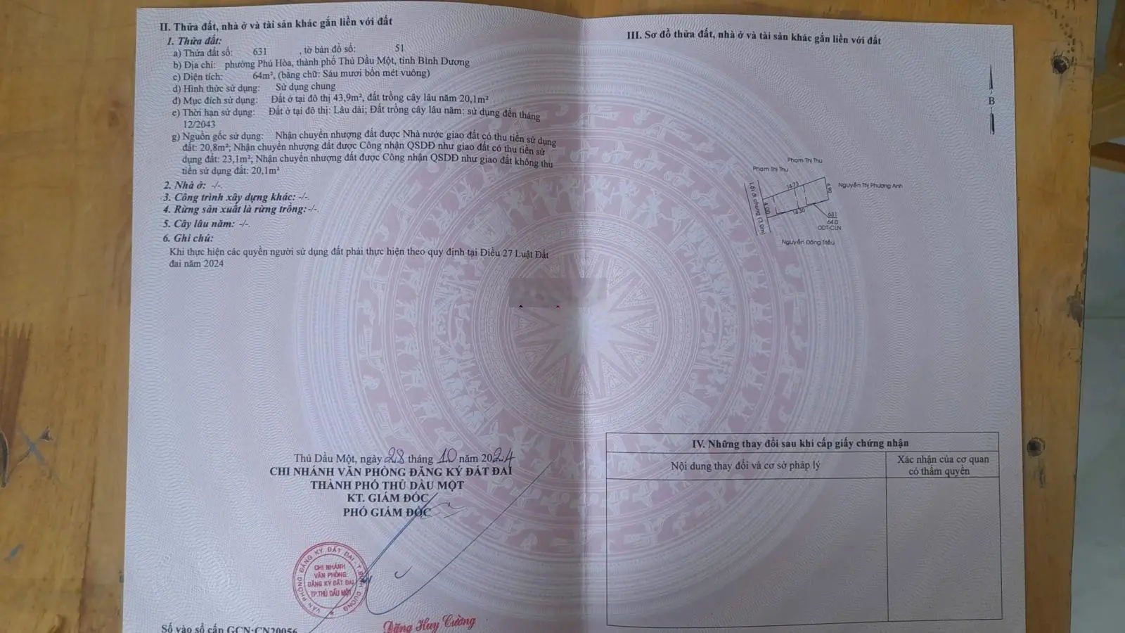 Bán nhà Phú Hoà , giá rẻ nhất khu , có đầy đủ nội thất và nhà rất đẹp , 2pn 2wc giá chỉ 2ty550