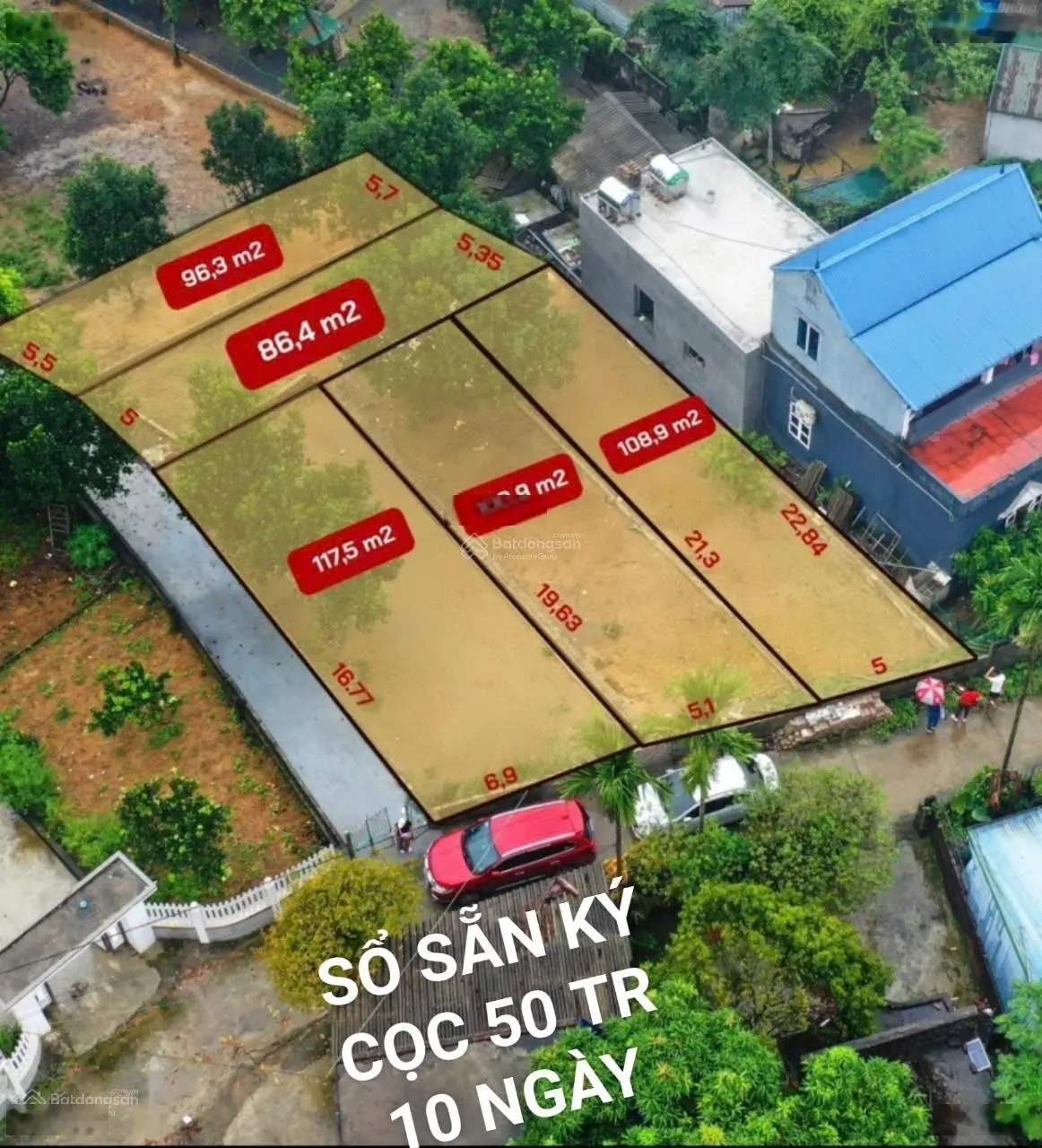 Bán gấp 86m đất thổ cư sổ đỏ tại An Phú Mỹ Đức Hà Nội giá rẻ, nở hậu vuông đẹp