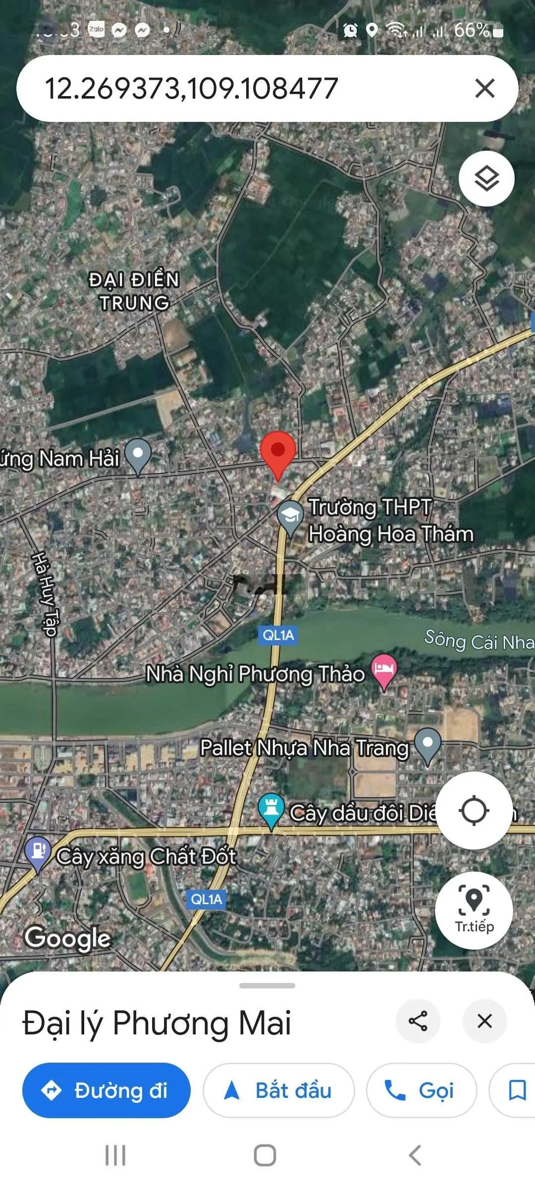 Bán lô đất trung tâm Diên Khánh, có giấy phép xây dựng