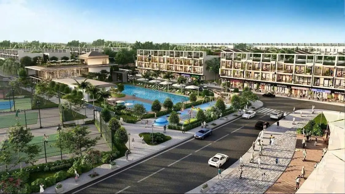 Mặt tiền căn đẹp 1 trệt 2 lầu river park - lahome. giá 3tỷ550. tặng thiết kế + nội thất