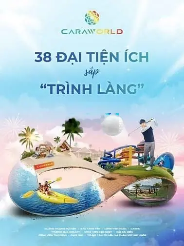 Biệt thự biển CaraWorld sở hữu lâu dài, thanh toán linh hoạt